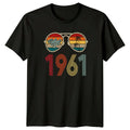 Vintage 1961 Retro Sunset Birthday 65th Birthday Gift For Him And Her Unisex