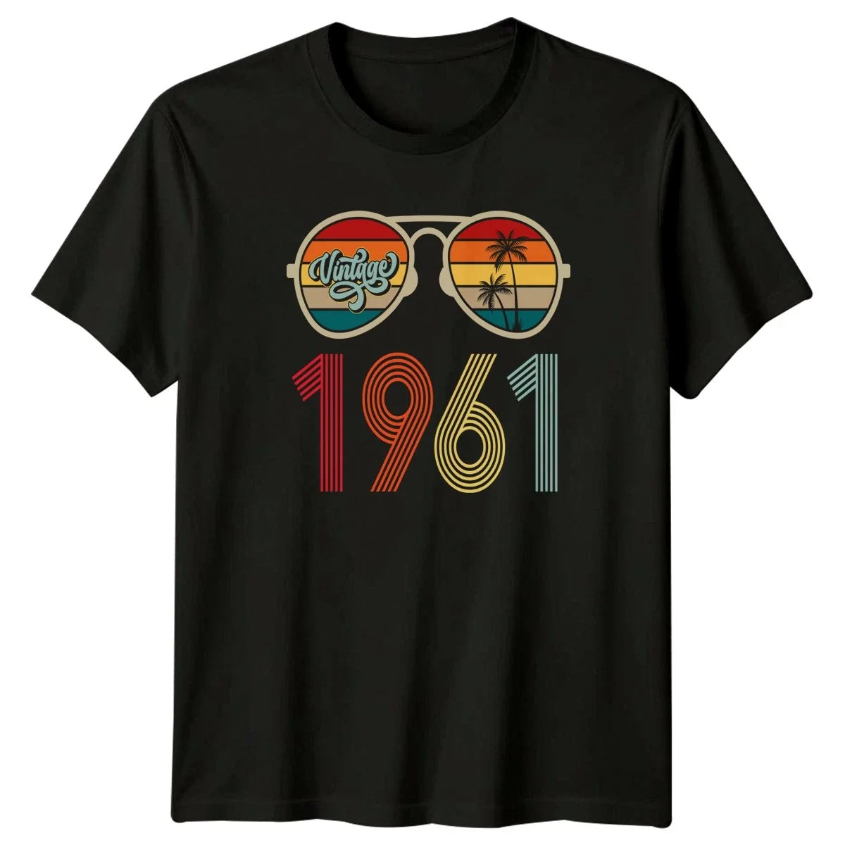 Vintage 1961 Retro Sunset Birthday 65th Birthday Gift For Him And Her Unisex