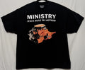 Ministry Jesus Built My Hotrod 2XL Black Band Tee Shirt 24.5" W X 29.5" L Unisex