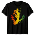 Jamaica Lion Reggae Music Jamaican Mens Cotton Rasta Graphic Tee Unisex