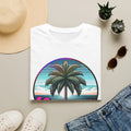 Retro Palm Tree Summer Vibes | Tropical Sunset Tee Unisex
