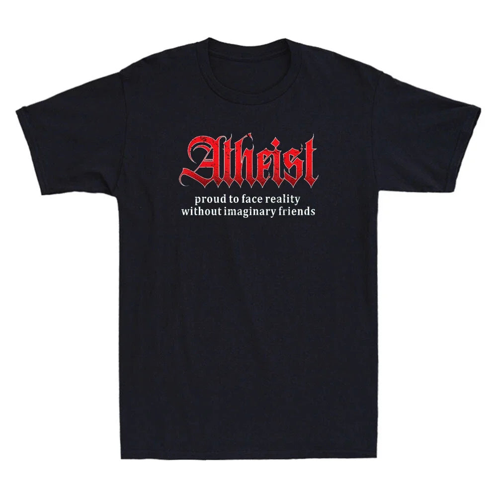Proud Atheist Atheism Religion Science Agnostic Freethinker Retro Men's Unisex
