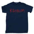 REDRUM T Shirt Spelled Backward Is Murder The Shining Stanley Kubrick Tee Poster Unisex