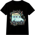 Campervan T Shirt Van Life Graphic Tee It About The Journey Road Trip Travel Top Unisex
