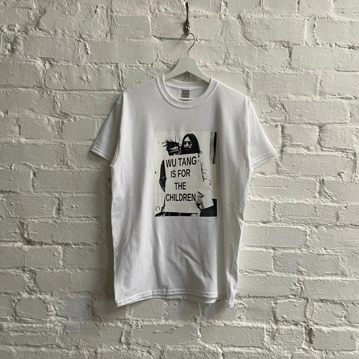 Actual Fact Shaolin "For The Children" ODB & John Lennon Hip Hop Tee T Shirt Unisex