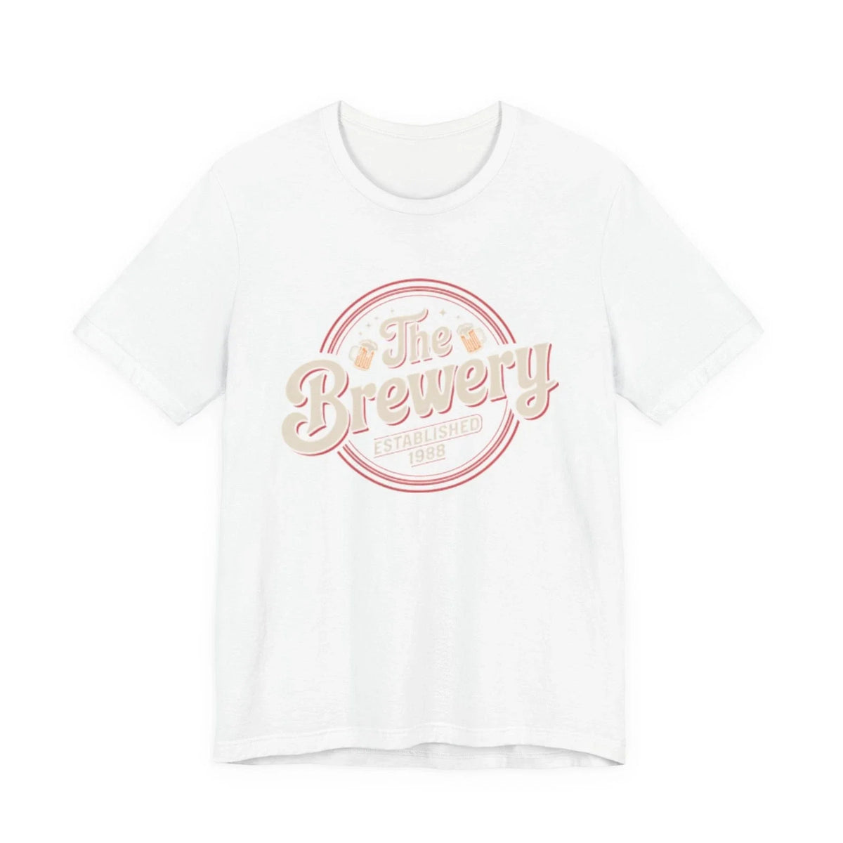 The Brewery Retro Summer Fourth of July | Vintage Circle Brewery Tee Unisex