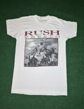 Vintage Rush Concert Tee Presto 90s Retro Slim T Shirt Unisex