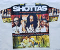 Custom Shottas Sublimated shirt laney pantone bred toro Jamaica Unisex