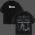 The Boys Season 5 Homelander Vintage Washed Graphic Comic Tee Unisex