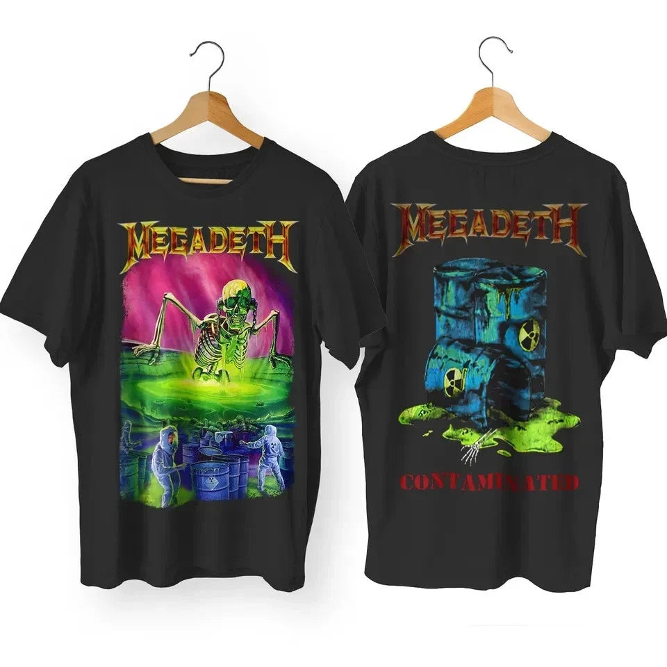 1989 MEGADETH CONTAMINATED tee Unisex