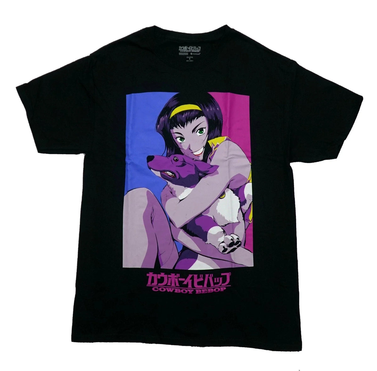 Cowboy Bebop New Adult - Faye Valentine Hugging Ein All Purple Unisex