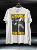 Vintage 90s Soundgarden Louder Than Love White Unisex T shirt S-5XL Unisex