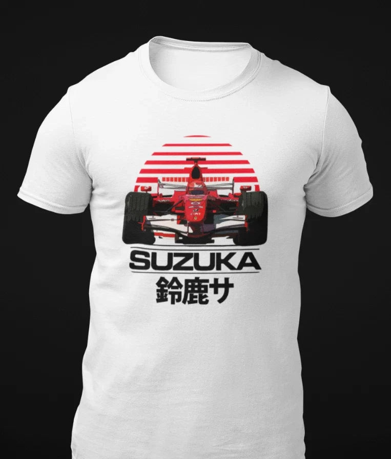 Suzuka Japan Schumacher F1 Short-Sleeve Unisex Unisex