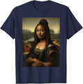 Black Mona Lisa African American Black History Month Funny Unisex
