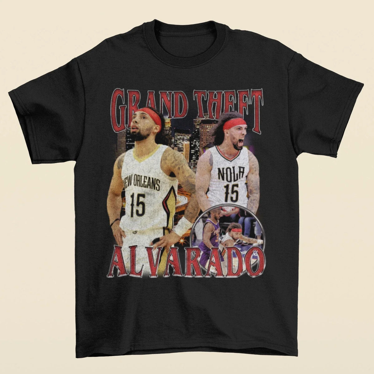 Jose Alvarado Grand Theft Alvarado Vintage Bootleg Style Unisex