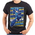 Vintage Retro Mega Man Video Game Character Womens or Mens Crewneck T Shirt Tee Unisex