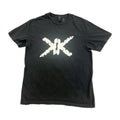 Custom Ink T Shirt Mens Medium Black Cotton Non Stretch Graphic Short Sleeve Tee Unisex