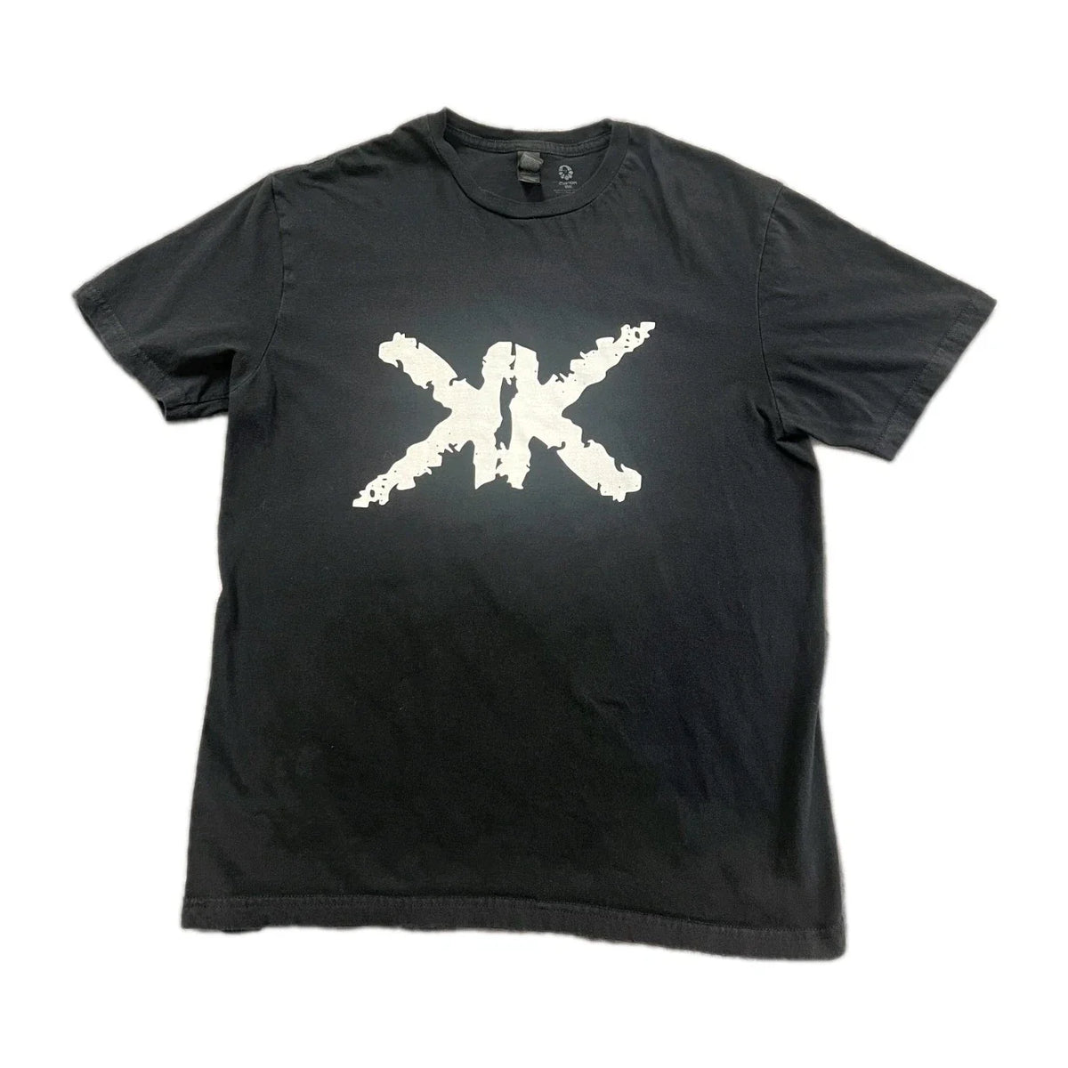Custom Ink T Shirt Mens Medium Black Cotton Non Stretch Graphic Short Sleeve Tee Unisex