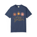 Stay Golden Sun Graphic | Retro Sunshine Script Unisex