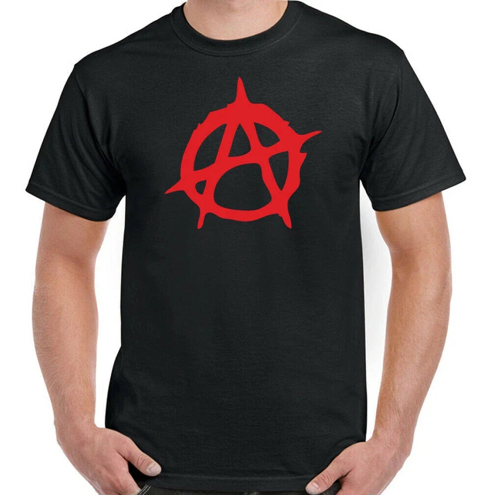 ANARCHY SYMBOL , Anarchist Revolution Crass Che Guevara Punk Music Logo Unisex