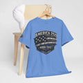 America 250 Born Free Shield Tee | Patriotic Flag | Fourth of July Unisex