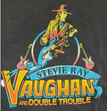 RARE Stevie Ray Vaughan Vintage Double Trouble 1986 Short Black S-5XL Unisex