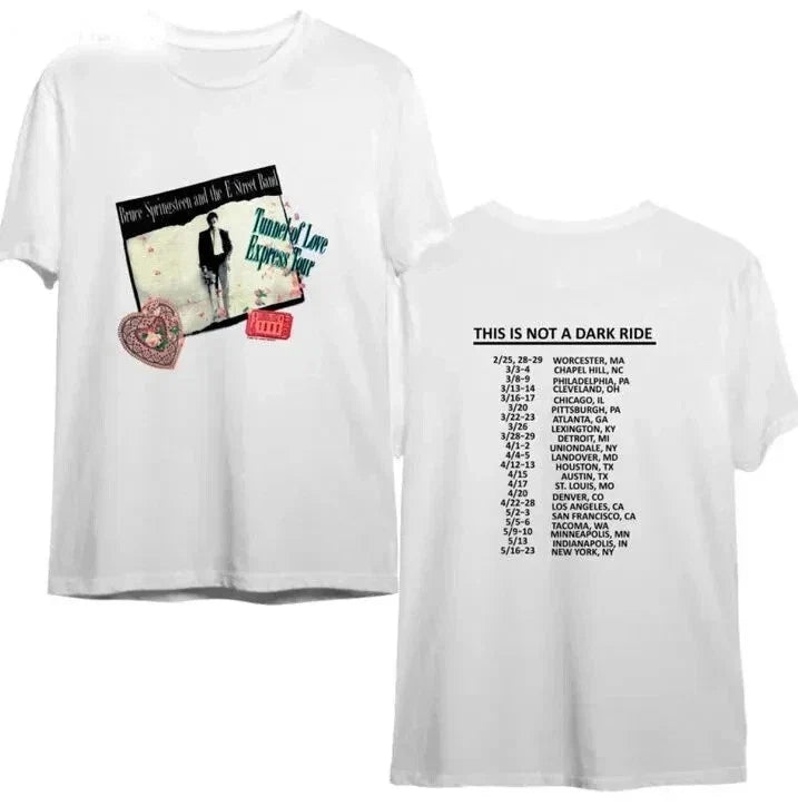 Vintage 1988 Bruce Springsteen Tunnel of Love Express Tour Unisex