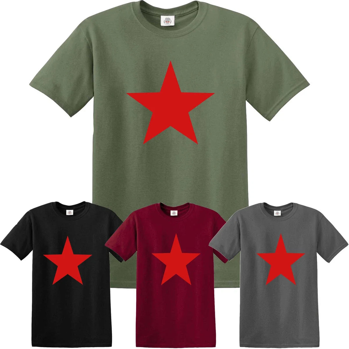 RED STAR SOVIET UNION Che Guerra Communist Ussr Cccp Revolution Tshirt Unisex