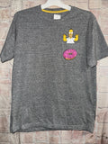 The Simpson’s Shirt Homer Simpson Donut Short Sleeve Shirt Medium Unisex