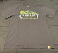 Carhartt Mens Small Relaxed Fit Dark Gray Outdoor Explorer Est 1889 Unisex