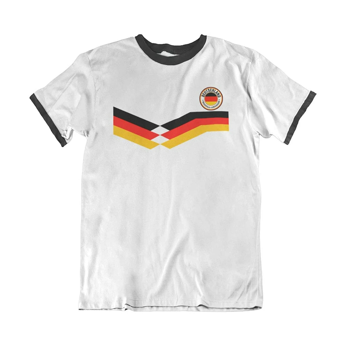 Mens GERMANY Style Retro Strip Football World Cup 2026 German World Cup Unisex