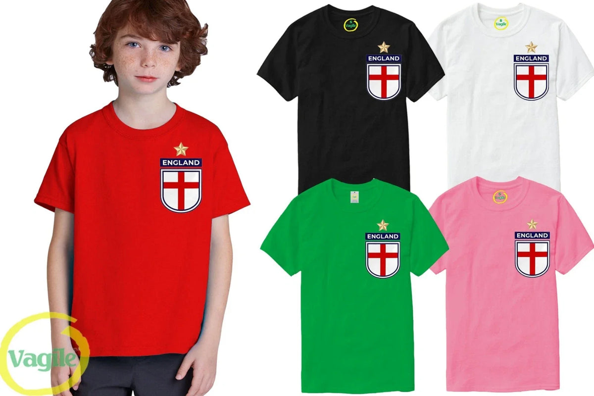 England Football World Cup 2026 - Retro Kids Men Unisex Women - TEE SALE Unisex