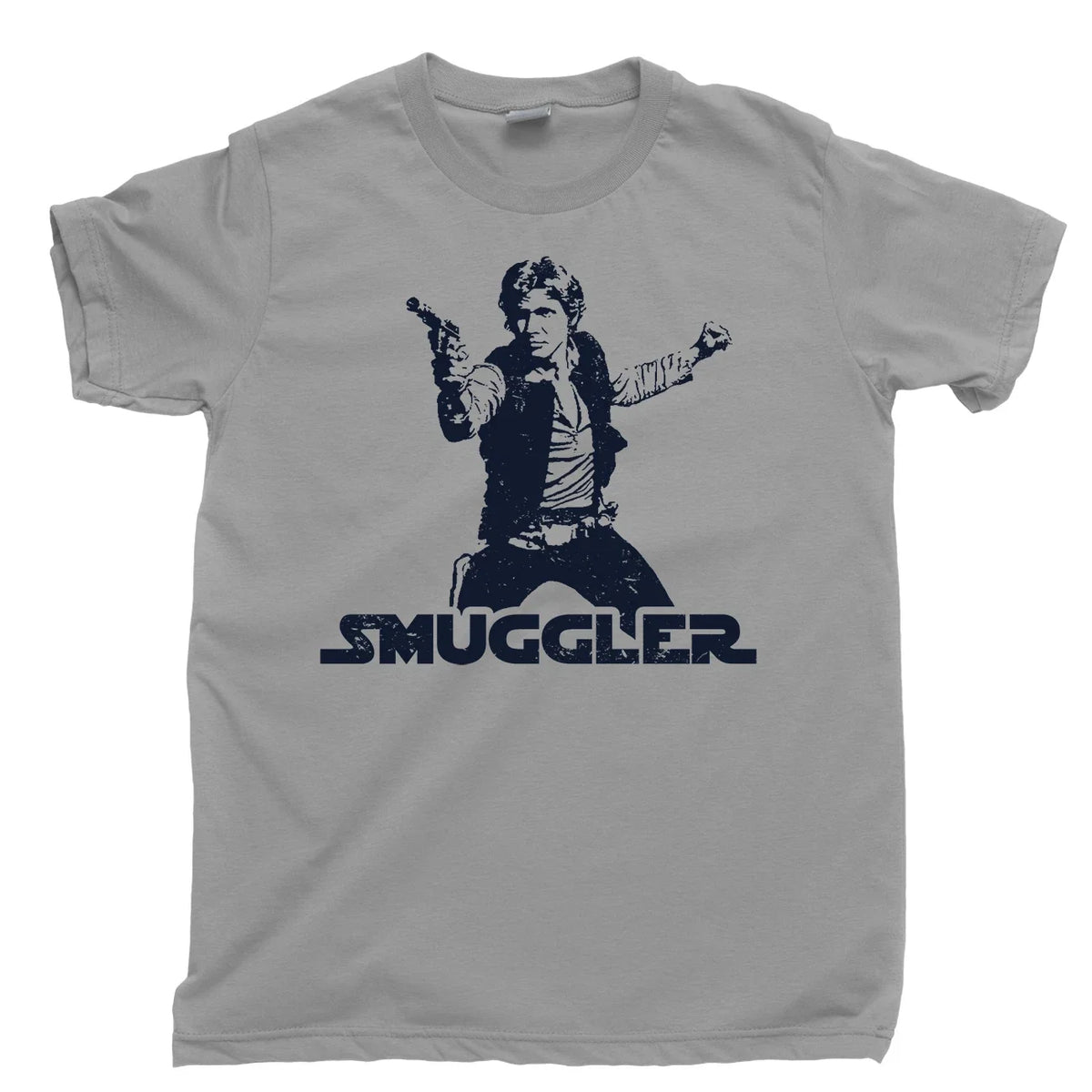 HAN SOLO Smuggler T Shirt I Know Leia Scruffy Looking Nerf Herder Scoundrel Tee Unisex