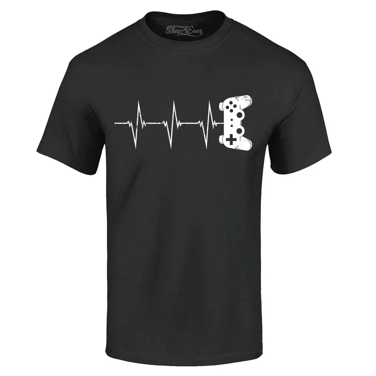 Gamer Heartbeat Funny Gamer Gaming Game Controller Shirts Unisex
