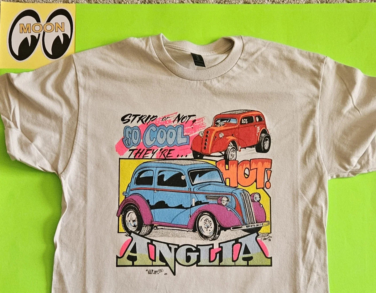 Anglia Street Machine Men's Ice Gray 100% Cotton . Unisex