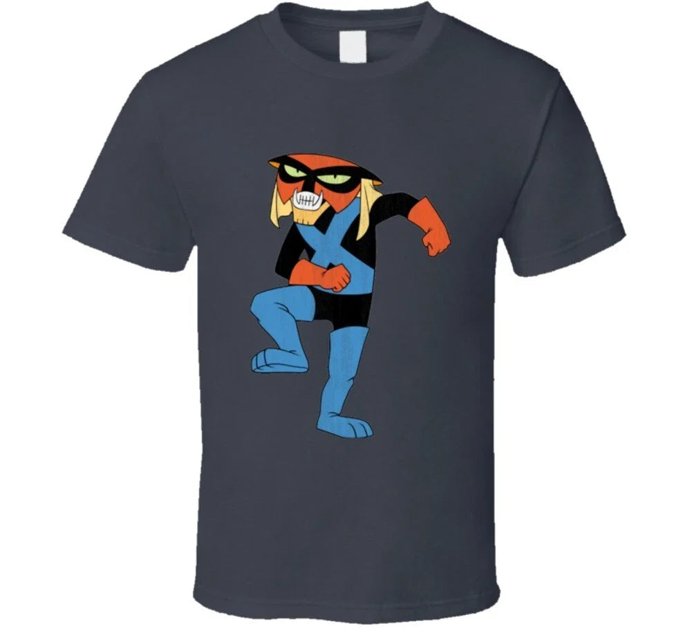 Brak Space Ghost Retro Cartoon Character Worn Look Gift T Shirt Unisex