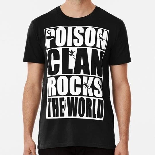 Poison Clan Five Deadly Venoms Size S to 5XL Made in the USA Unisex