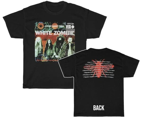 White Zombie Astro-Creep 2000 Tour Shirt Unisex
