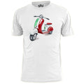 Mens Scooter Water Colour T Shirt Vespa Lambretta Mod Unisex