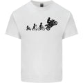 Motorbike Evolution Funny Biker Motorcycle Mens Cotton Tee Top Unisex