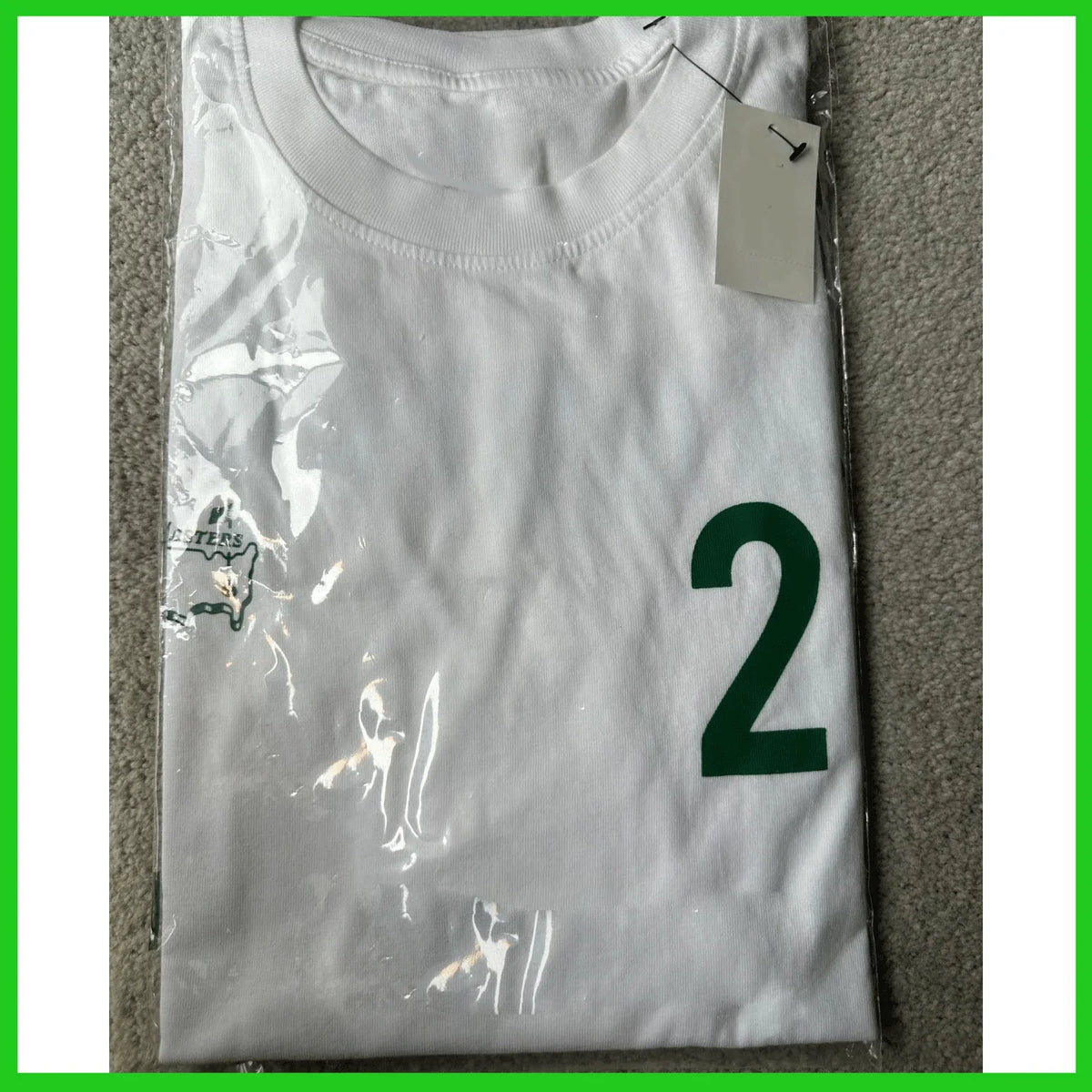 FAST SHIP - 2026 Masters Augusta National Caddie Golf Fan Reprint Gildan Unisex