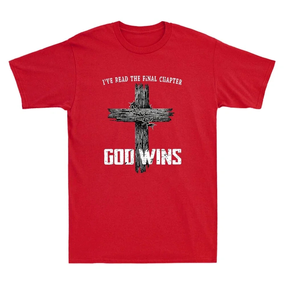 I've Read God Wins Christian Faith In Christ Funny Bible Religious Men's Unisex