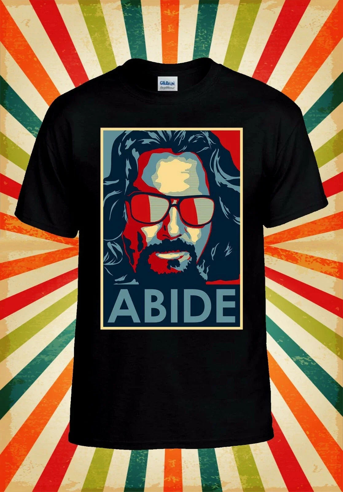 Big Lebowski Abide Dude Funny Cool Men Women Vest Tank Top Unisex T Shirt 2627 Unisex
