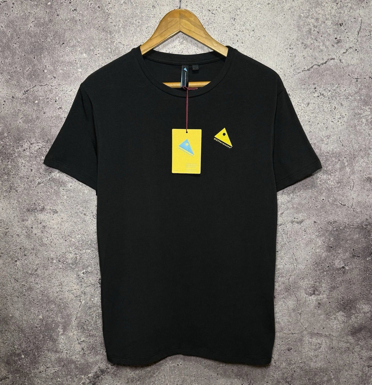 Klattermusen NWT Men’s Runs Verkstad AB SS Black Tee Size Small Unisex