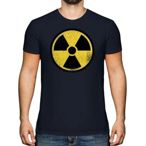Radiation Warning Radioactive Men's Gift Road Sign Unisex