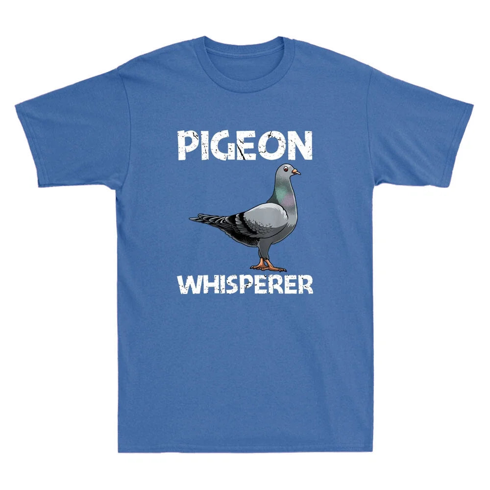 Pigeon Whisperer Funny Pigeon Bird Lover Gift Vintage Men's Short Sleeve Unisex