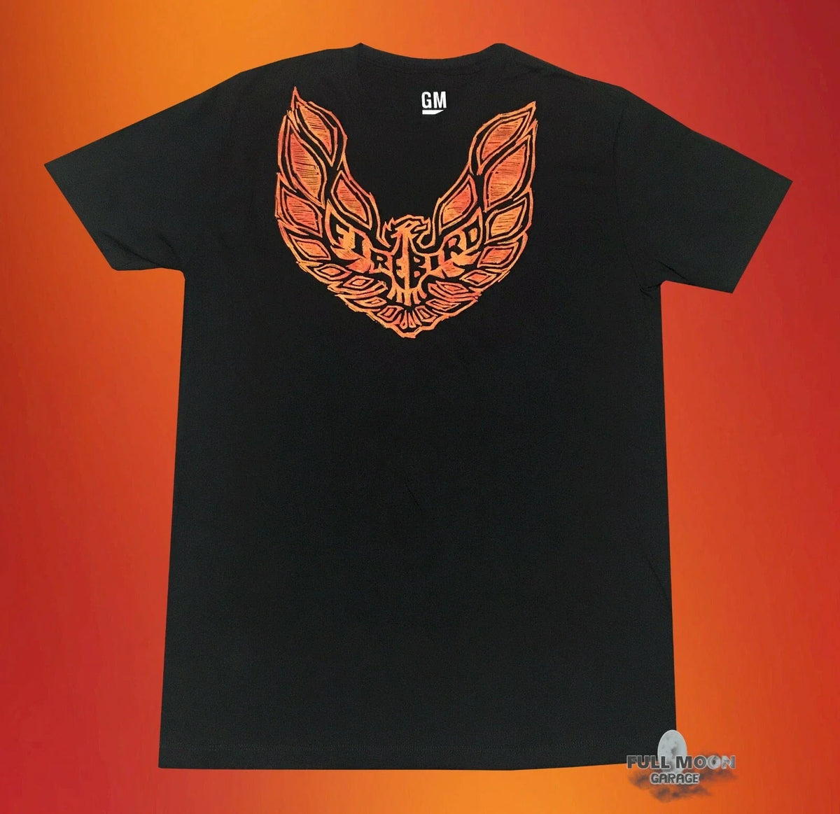 New Pontiac Firebird Black Mens Vintage Unisex
