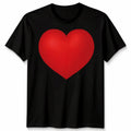 Red Heart Symbol Love Graphic Tee Unisex T Shirt Men’s Women’s Top Unisex