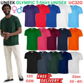 UNEEK UC320 Olympic Dyed | Unisex Cotton Crew Neck Short Sleeve Tee Unisex