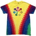 Mens Chakra Circle V-dye Tee Shirt Unisex